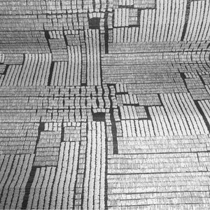 Travis Cement Modern Woven Upholstery Fabric